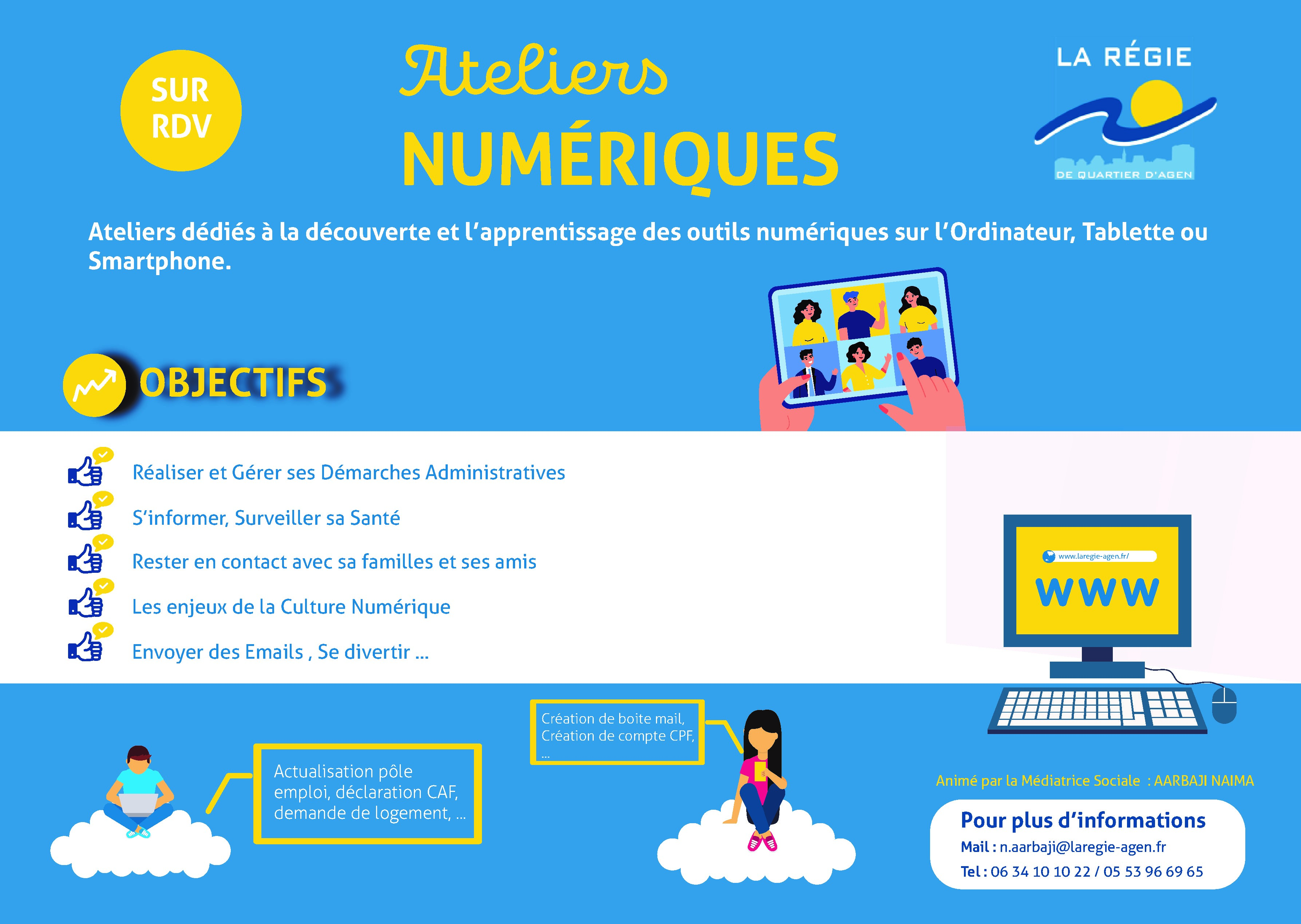 Ateliers numériques